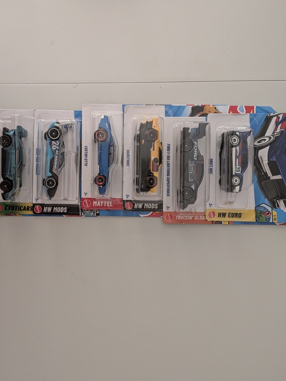 7 Pack Hot Wheels